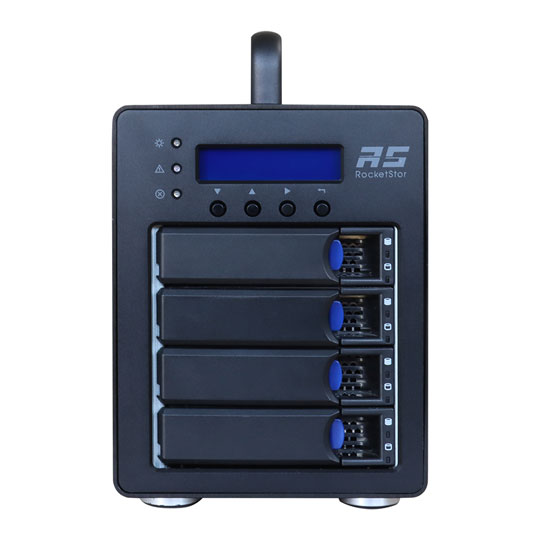HighPoint RocketStor 6614V 4 Bay 6Gb/s SAS/SATA RAID Tower Enclosure : image 2