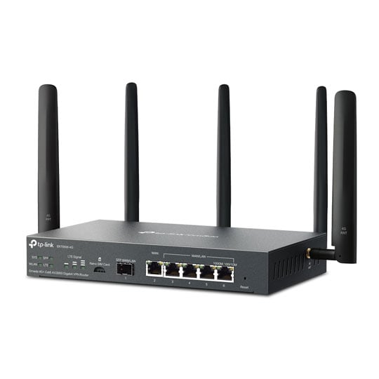 tp-link AX3000 Omada Dual Band Wi-Fi 6 4G+ LTE Gigabit Router : image 3