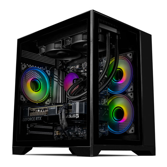 Gaming PC with NVIDIA GeForce RTX 4060 Ti and AMD Ryzen 5 5500 LN144158 ...