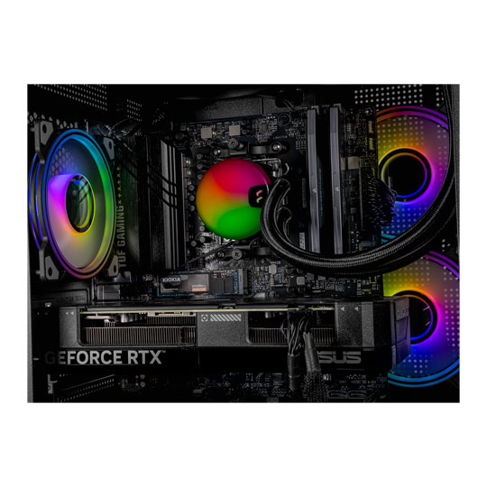 Gaming PC with NVIDIA GeForce RTX 4060 Ti and AMD Ryzen 5 5500 LN144158 ...