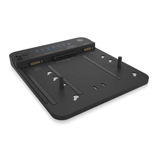 ICY BOX M.2 NVMe SSD & 2,5''/3,5'' SATA Docking & Cloning Station