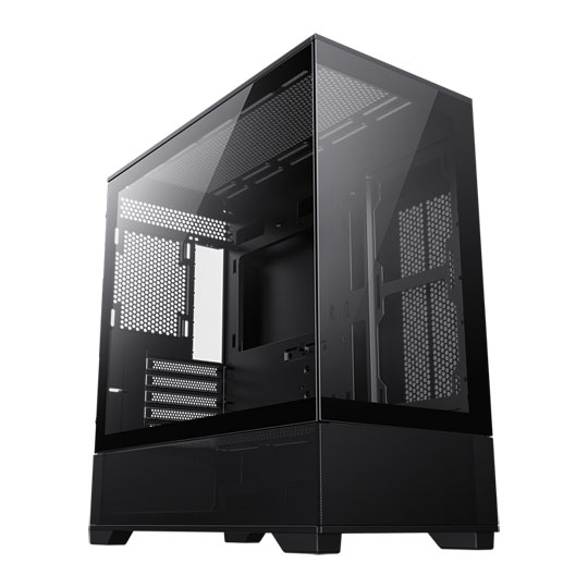 GameMax Vista Mini Black MicroATX PC Case : image 1