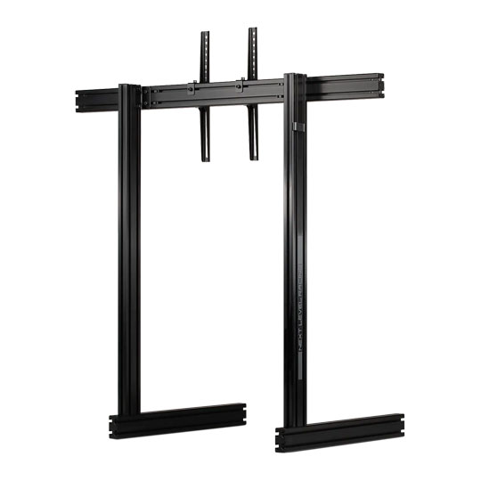 NLR Elite Freestanding Single Monitor Stand - Black Edition