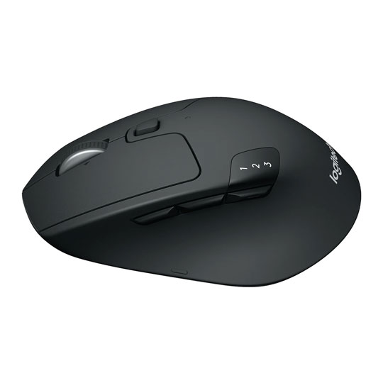 Logitech Mouse M720 Triathlon Multi-Device 2.4Hz/BT Wireless Black Mouse : image 3