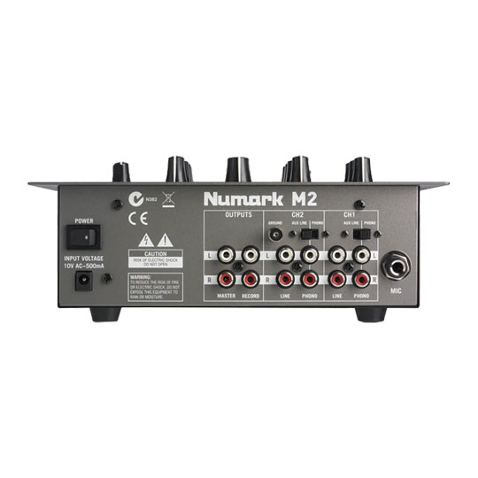 Numark M2 Black 2-Channel Scratch Mixer