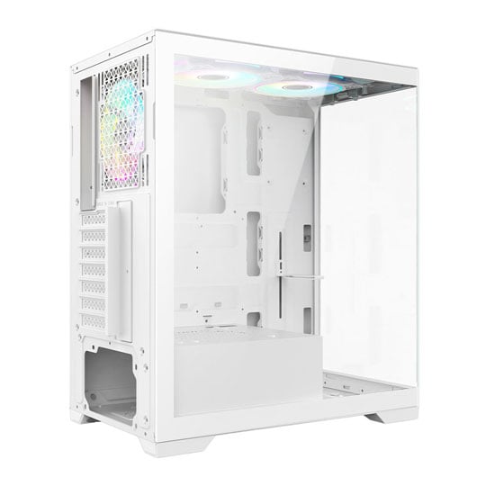 Vida Vetro White Tempered Glass ATX PC Gaming Case : image 4