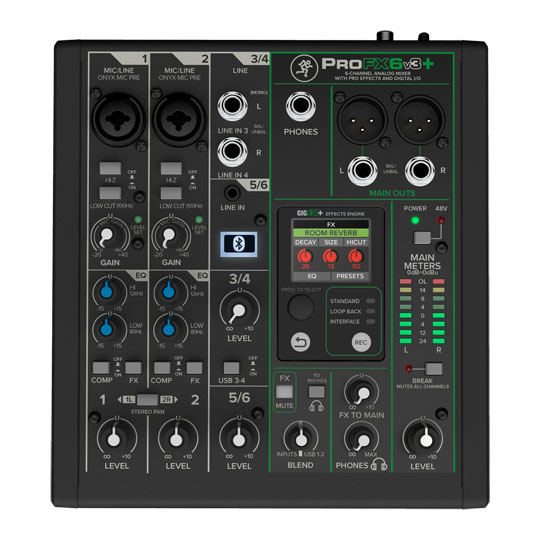 Mackie ProFX6v3+ Mixer : image 3