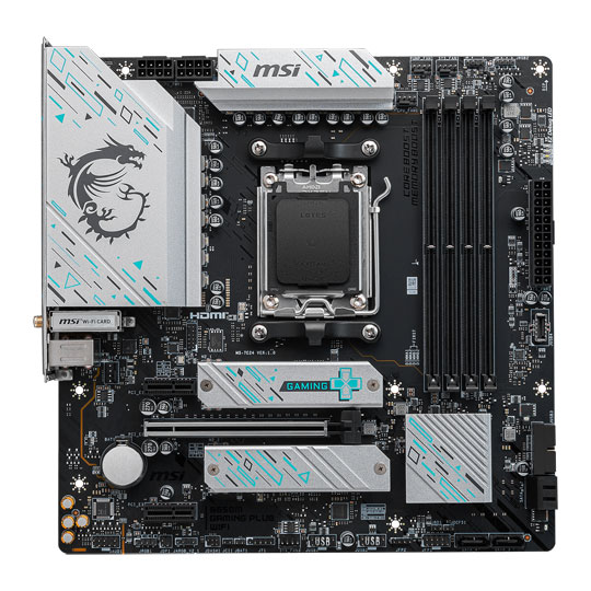 MSI AMD B650M GAMING PLUS WIFI microATX Motherboard