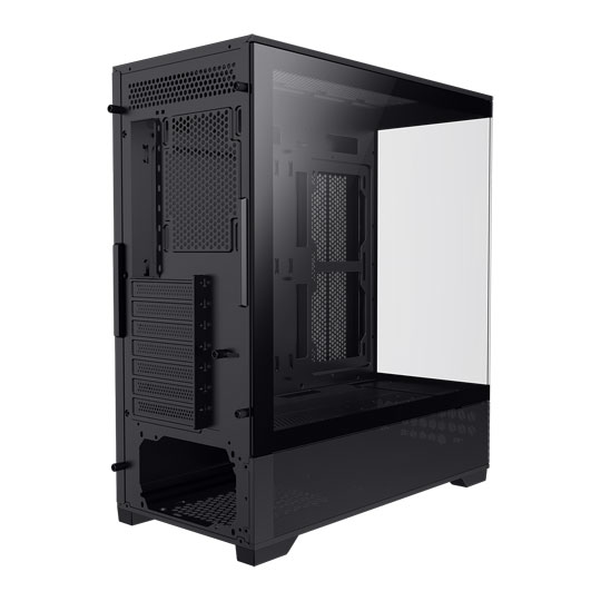 GameMax Vista Black Mid Tower Tempered Glass PC Gaming Case : image 4