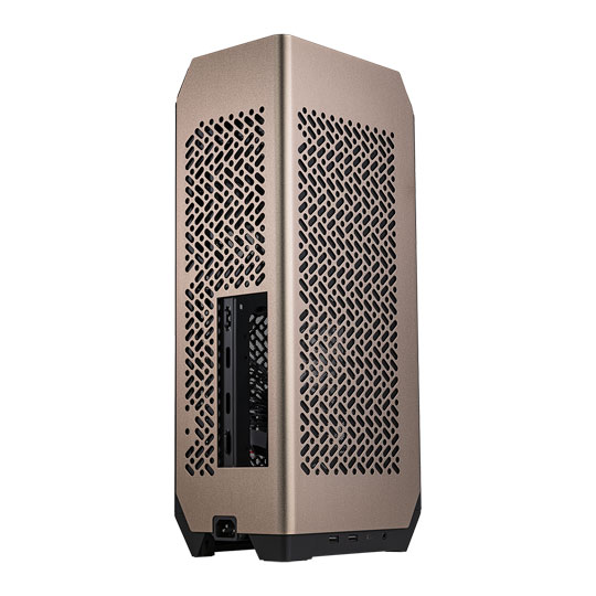 Cooler Master Ncore 100 MAX Bronze Mini Tower Case with 850W PCIE 5 SFX PSU and 120mm AIO Cooler : image 4