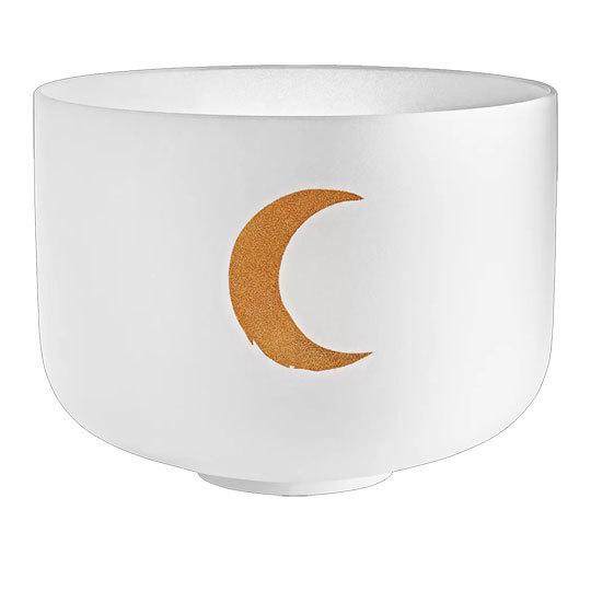 Meinl 12" Planetary Tuned Crystal Singing Bowl Synodic Moon 210.42 HZ - PCSB12MSY