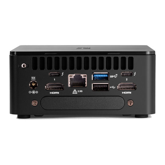 ASUS Core i7 Wallstreet Canyon NUC 12 Tall Mini PC Kit : image 3