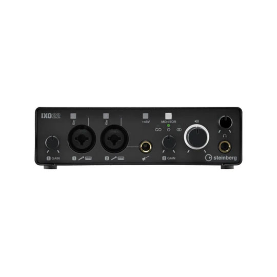 Steinberg IXO22 USB-C Audio Interface Recording Pack (Black)