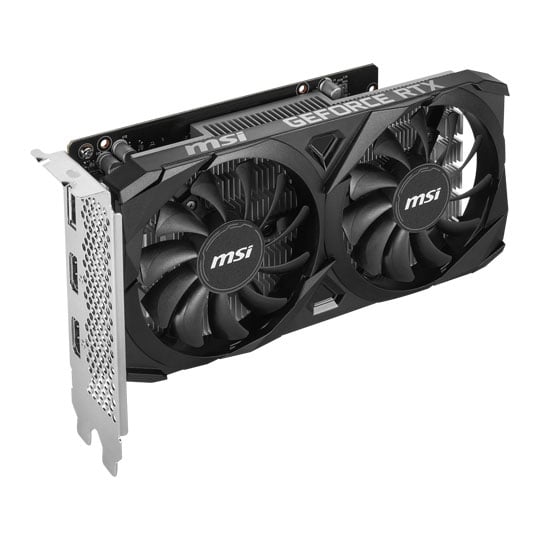 MSI NVIDIA GeForce RTX 3050 6GB VENTUS 2X OC Ampere Graphics Card : image 3