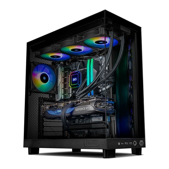 High End Gaming PC with NVIDIA GeForce RTX 4070 Ti SUPER and Intel