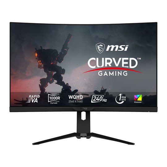 MSI MAG 325CQRXF 31.5" WQHD 240Hz Adaptive Sync Curved HDR Monitor : image 1