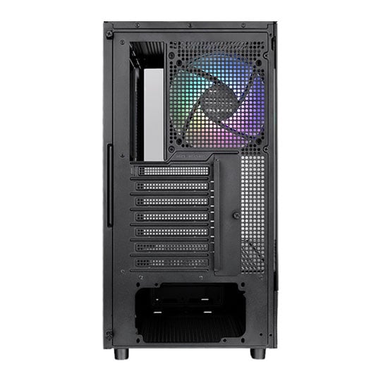Thermaltake View 270 TG ARGB Mid Tower Dual Window Tempered Glass Gaming Case Black : image 4