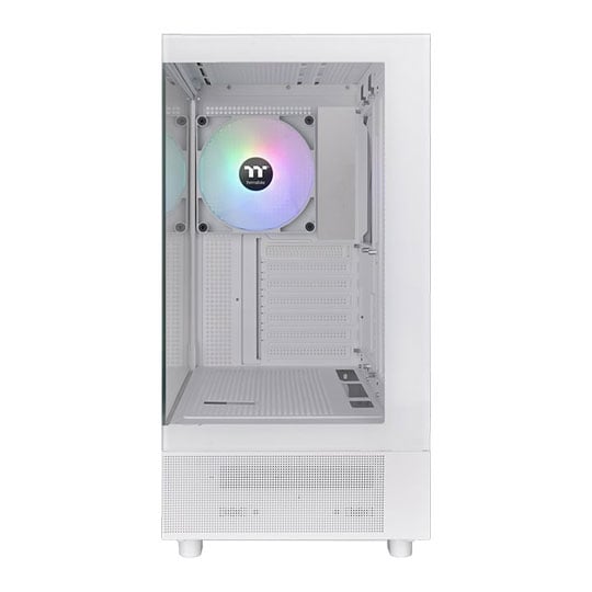 Thermaltake View 270 TG ARGB Mid Tower Tempered Glass PC Gaming Case Snow White : image 3