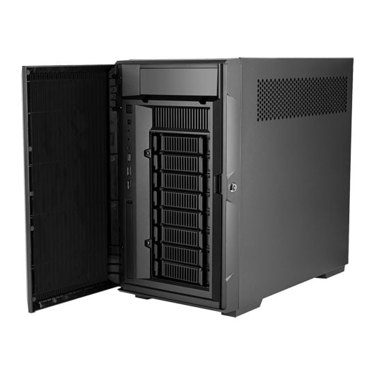 SilverStone CS382 8-Bay Hot-Swappable Micro-ATX NAS Chassis : image 3