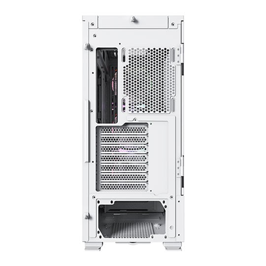 Montech SKY TWO GX White Mid Tower Tempered Glass Case with 3x 140mm ARGB Fans : image 4