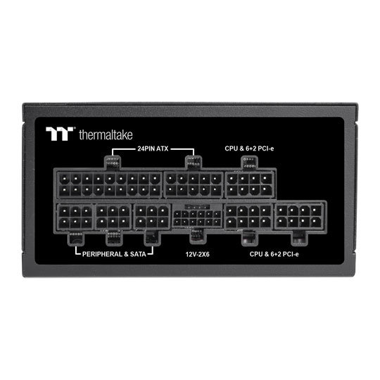 Thermaltake Toughpower SFX 750 PCIE 5.0 Watt Fully Modular 80+ Platinum PSU/Power Supply ATX3.1 : image 4