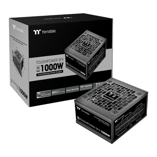 Thermaltake Toughpower SFX 1000 Watt Fully Modular 80+ Platinum PSU/Power Supply : image 1