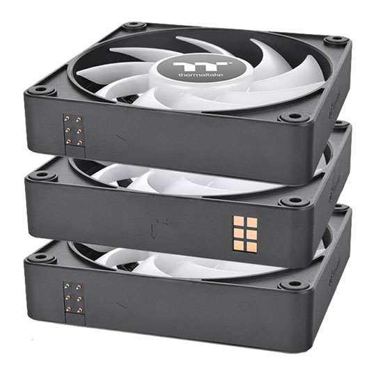 Thermaltake CT120 EX Reverse aRGB Matcha Green (Pack de 3) Ventilador 12