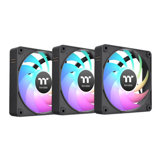 Thermaltake CT140 EX ARGB Sync 140mm Black Fan 3-Pack : image 1