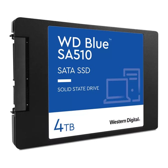 WD Blue SA510 4TB 2.5" SATA SSD/Solid State Drive
