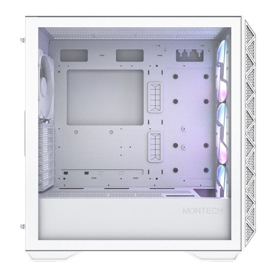 Montech AIR 903 MAX White Mid Tower Tempered Glass Open Box Gaming Case : image 2