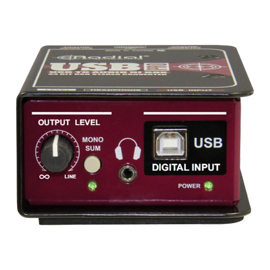 Radial USB Pro USB Laptop Direct Box : image 2