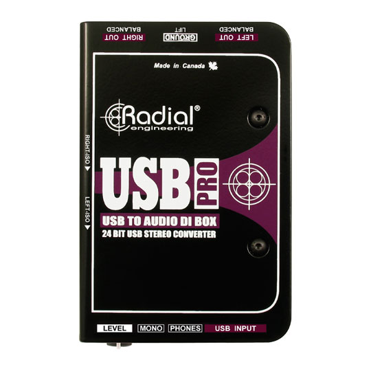 Radial USB Pro USB Laptop Direct Box : image 4