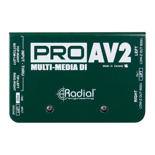 Radial ProAV2 Stereo Multimedia Direct Box : image 4
