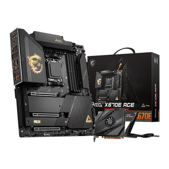 MSI AMD MEG X670E ACE E-ATX Refurbished Motherboard