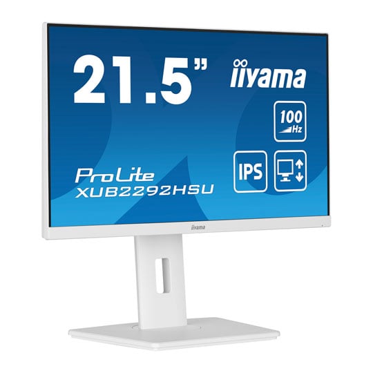 iiyama ProLite XUB2292HSU-W6 21.5" Full HD 100Hz FreeSync IPS Monitor