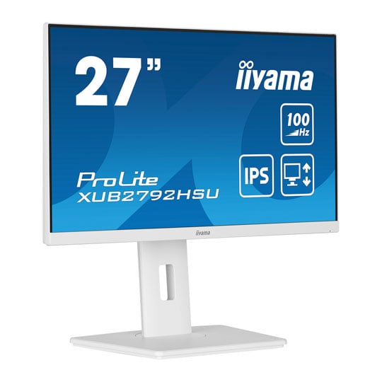 iiyama ProLite XUB2792HSU-W6 27" Full HD 100Hz FreeSync IPS Monitor