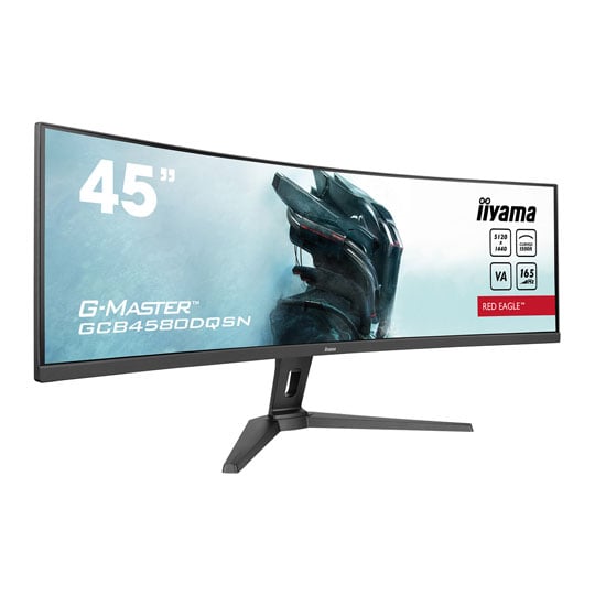 iiyama G-Master 45" Ultra-Wide Quad HD 165Hz Adaptive Sync Curved VA Monitor