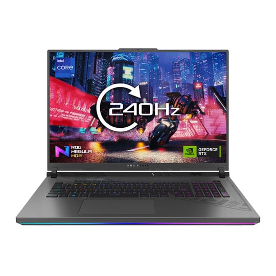 ASUS ROG Strix G18 G814JI-N6070W QHD+ 240Hz 13th Gen Intel i9 RTX 4070 Gaming Laptop
