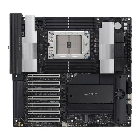 ASUS AMD Threadripper Pro WS WRX90E-SAGE SE PCIe 5.0 eATX Motherboard