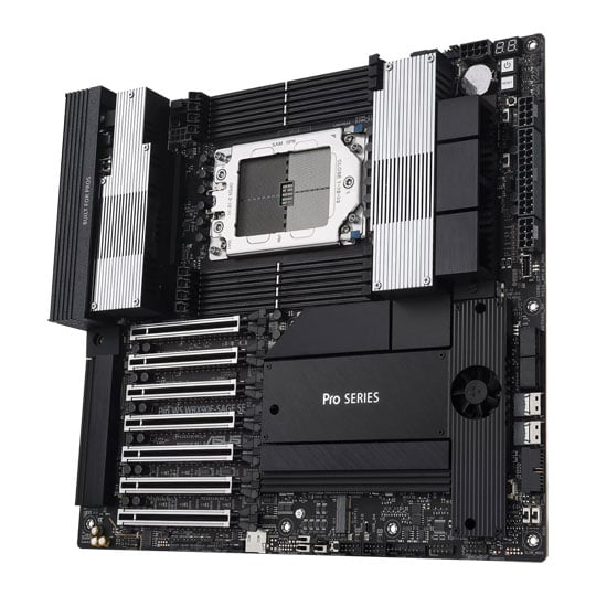 ASUS AMD Threadripper Pro WS WRX90E-SAGE SE PCIe 5.0 eATX Motherboard : image 3