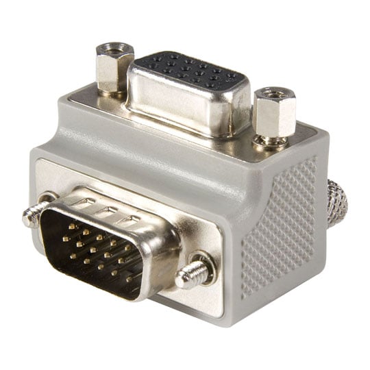 StarTech 90° VGA Male to Female Adapter