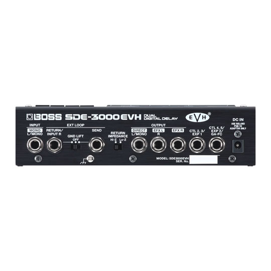 (Open Box) Boss SDE-3000EVH Dual Digital Delay : image 3