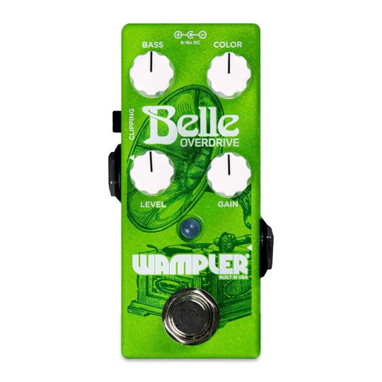 (Open Box) Wampler - Belle Overdrive Effects Pedal