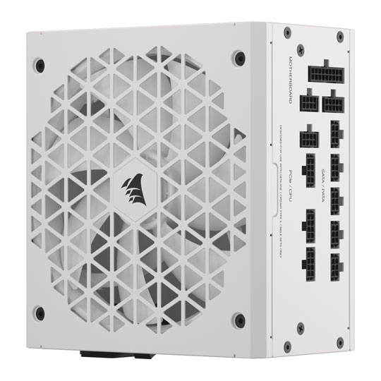 Corsair RMx SHIFT White Series 850W 80+ Gold PCIE 5.0 Fully Modular ATX 3.0 Power Supply