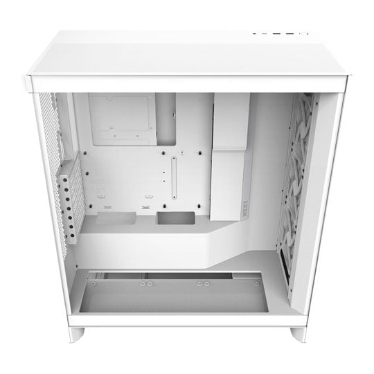 NZXT H7 Flow (2024) Mid Tower Tempered Glass PC Gaming Case White