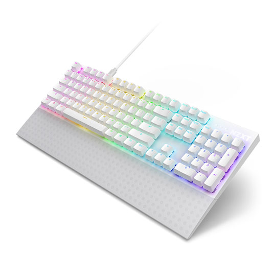 NZXT Function 2 Full Size Wired White Optical Switch Keyboard : image 3