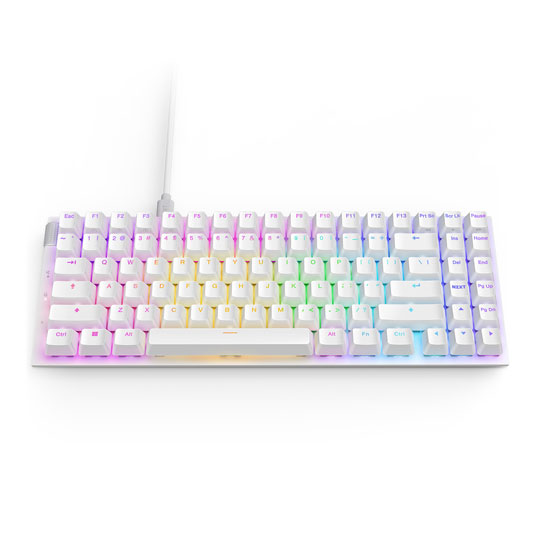 NZXT Function 2 MiniTKL Wired White Optical Switch Keyboard