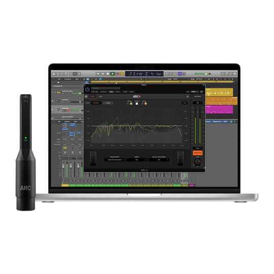 IK Multimedia ARC 4 – Includes ARC 4 Software + MEMS Measurement Microphone