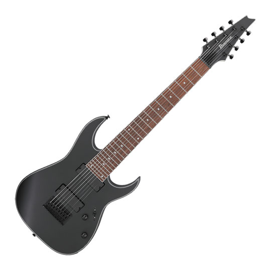 Ibanez - RG8EX-BKF -  Black Flat