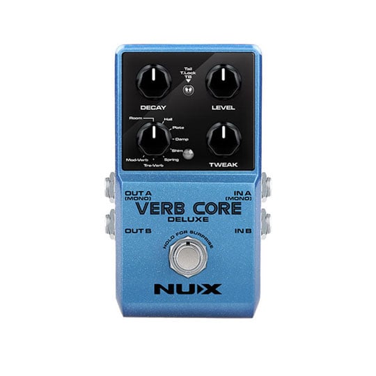 NUX Verb Core Deluxe Stereo Reverb Pedal NUX Verb Core Deluxe Stereo Reverb Pedal